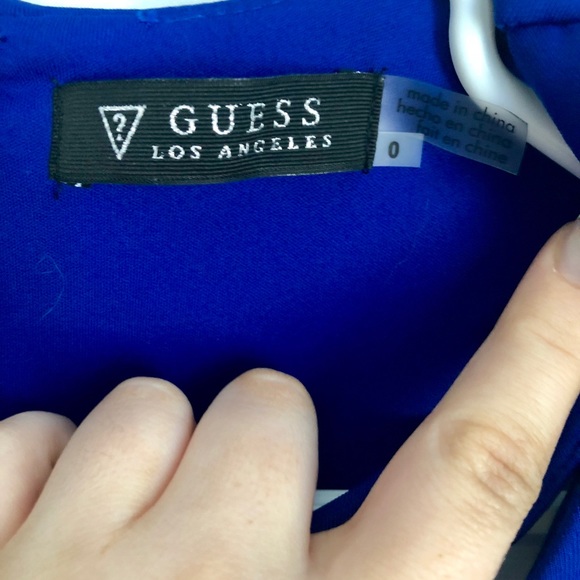 Guess Blue Bodycon Dress 💎 - Picture 4 of 5